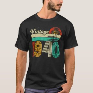 Camiseta 83.ª Vintage de cumpleaños 1940 Mujeres de 83 años