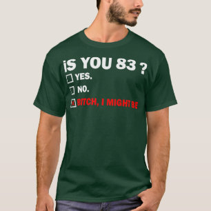 Camiseta 83 años Cumpleaños 83 años