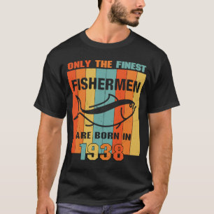 Camiseta 83° cumpleaños para pescadores de 83 años 1
