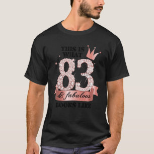 Camiseta 83 Y Fabuloso Grupo Rosa Y Fiesta Blanco Canso