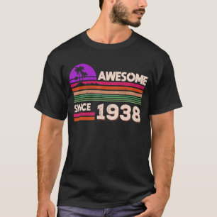Camiseta 84.ª Femenina De Cumpleaños Desde 1937