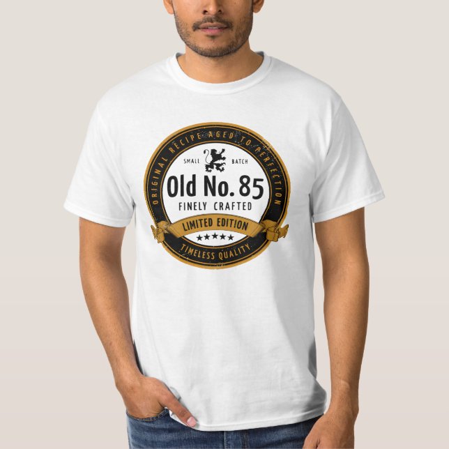 Camiseta 85.º clásico de cumpleaños (Anverso)