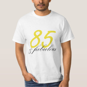Camiseta 85 años y fabuloso