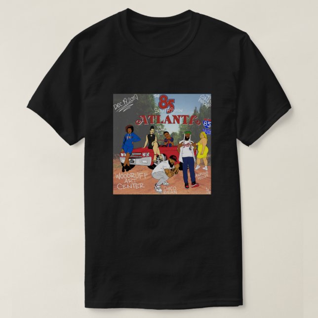 Camiseta 85 Show Atlanta (Diseño del anverso)