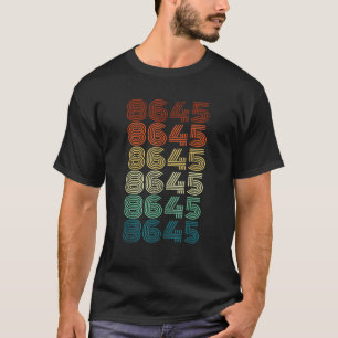 Camiseta 8645 Anti Trump 86 45 Retro estilo Vieja 80 T sh