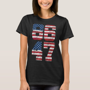 Camiseta 8647 Anti Trump 86 47 Retro Anti-Trump Imp Bandera
