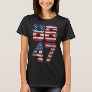 Camiseta 8647 Anti Trump 86 47 Retro Anti-Trump Imp Bandera