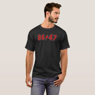 Camiseta 8647 Impugnar a Trump