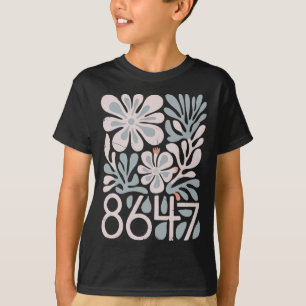 Camiseta 8647 Resiste Sutil Floral Foxtrot Delta Tango Prot