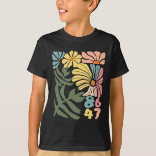 Camiseta 8647 Resiste Sutil Foxtrot Floral Delta Tango Prot