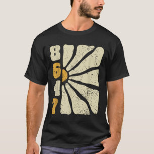 Camiseta 8647 Sutil Anti Trump 86 47 Floral Boho Style