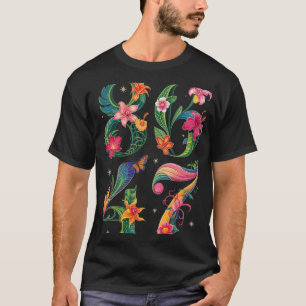 Camiseta 8647 Sutil Anti Trump 86 47 Floral Boho Style 5