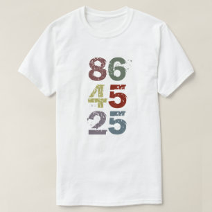 Camiseta 86 45 25 - acuse el triunfo con la 25ta enmienda