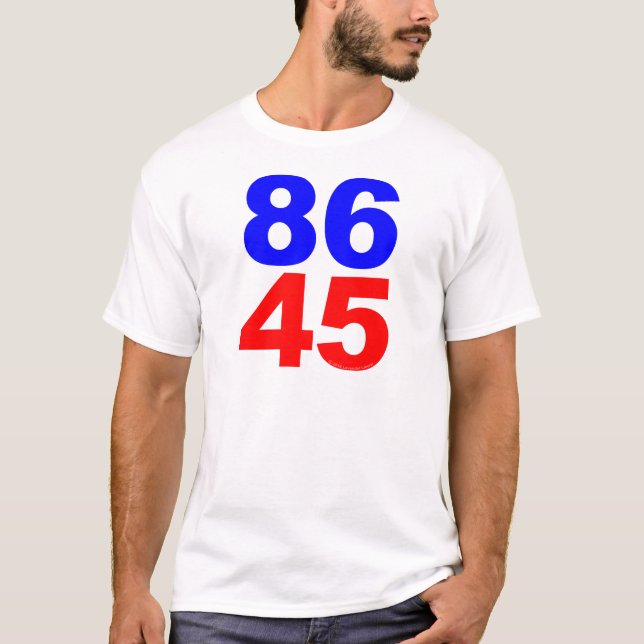 Camiseta 86 45 (para él) (Anverso)