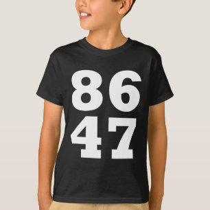 Camiseta 86 47 Anti Trump, sutil y antitrump 8647 2