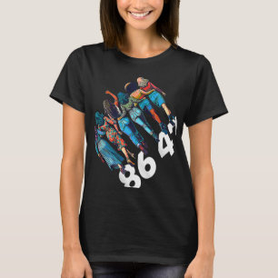 Camiseta 86 47 Mujeres Chicas anti Trump Funny Retro 8647 F