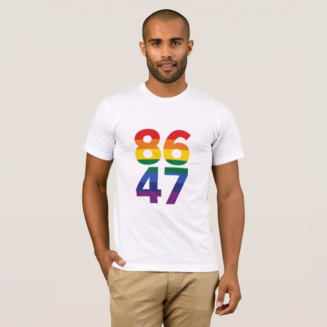 Camiseta 86 47 Orgullo (Anverso completo)