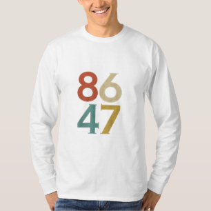 Camiseta 86 47 Trump Retro de Guay contra Trump