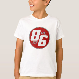 Camiseta ¿86 años o gt?