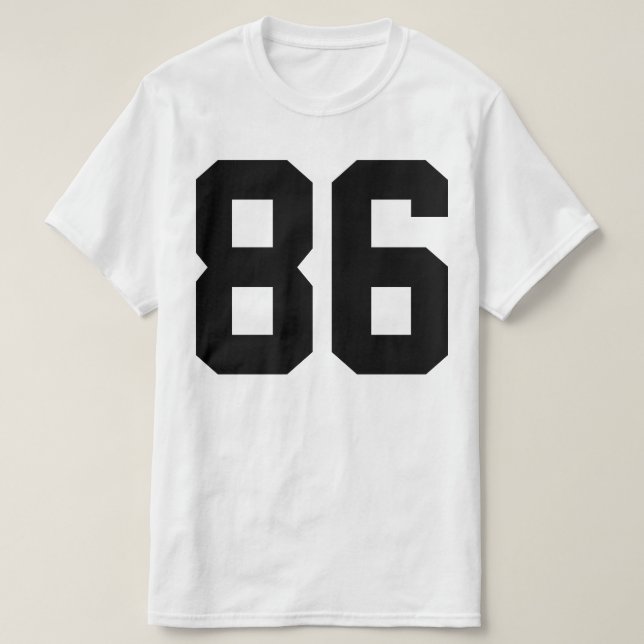 Camiseta 86 Libertad de Expresión (Diseño del anverso)