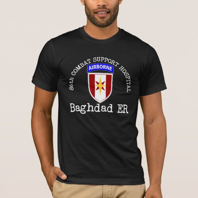 Camiseta 86.o CSH Bagdad ER (Anverso)