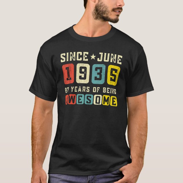 Camiseta 87.ª festividad desde junio de 1935 (Anverso)