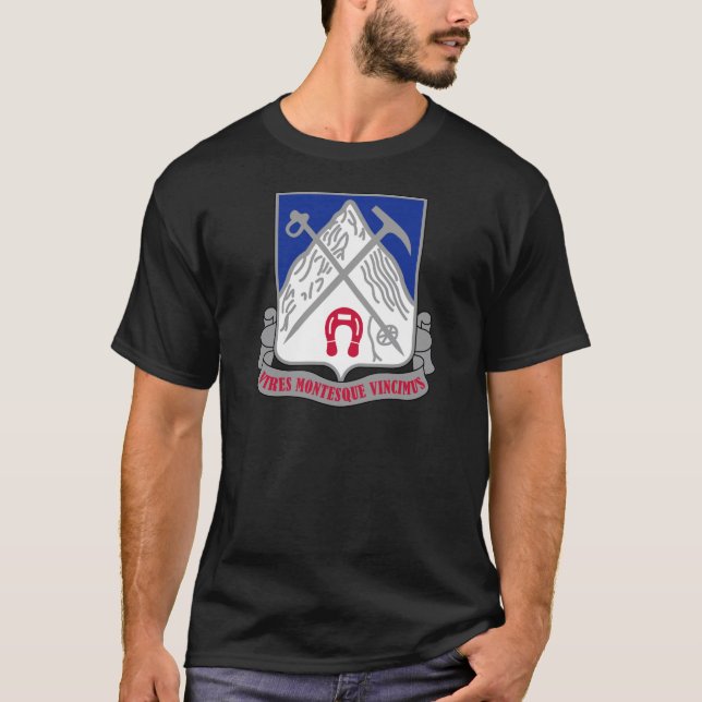 Camiseta 87.o Regimiento de infantería - VIRES MONTESQUE (Anverso)