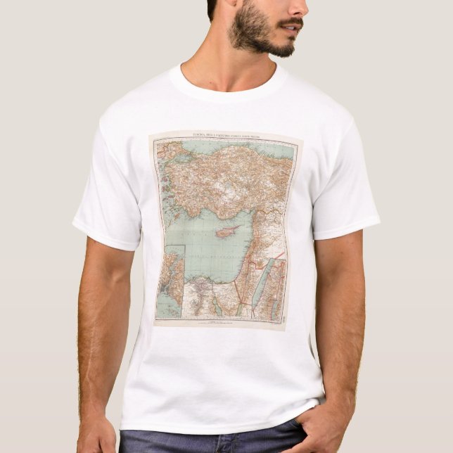 Camiseta 8889 Turquía, Siria, Palestina (Anverso)