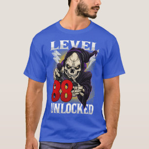 Camiseta 88.º Aniversario del Esbozo del Jugador Nivel 88 G