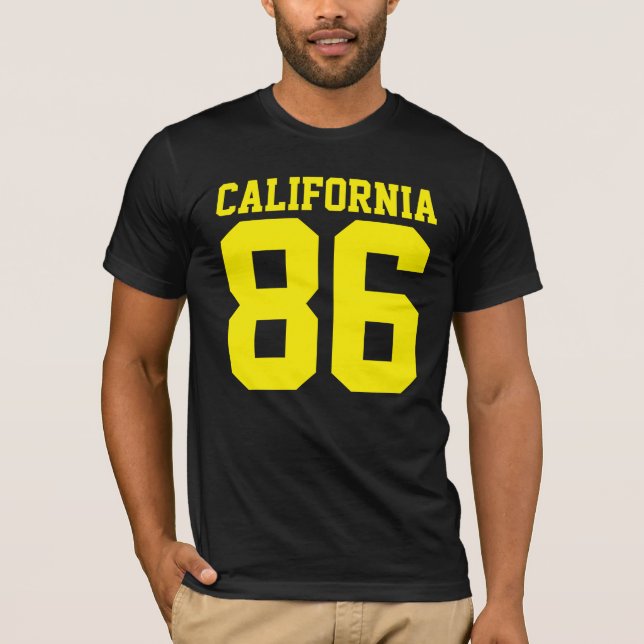 Camiseta 88 de California (Anverso)