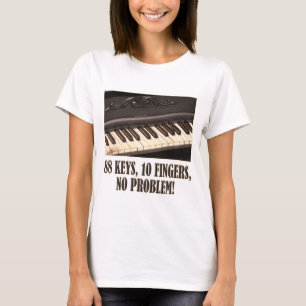 Camiseta 88 Llaves, 10 dedos, ¡No hay problema!