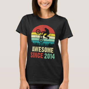 Camiseta 8.ª Bicicleta Bmx De Cumpleaños De 8 Años De Edad 