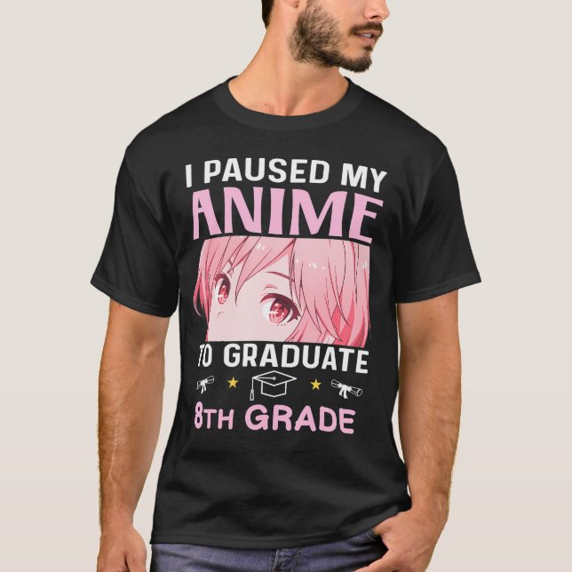 Camiseta 8.ª Graduación Anime 2024 Graduada Media Sc (Anverso)