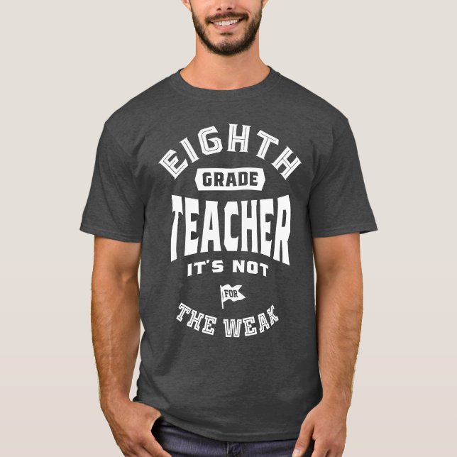 Camiseta 8.ª Maestra No es para débiles (Anverso)