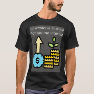Camiseta 8.ª maravilla del interés mundial compuesto