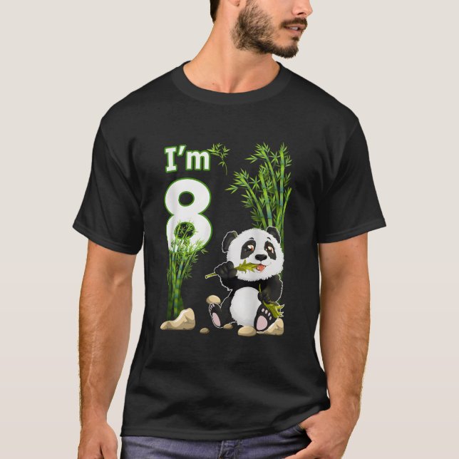 Camiseta 8.ª Panda Animal Py (Anverso)