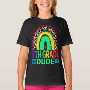 Camiseta 8.º Amigo De Grado El Leopardo Arcoiris De Vuelta 