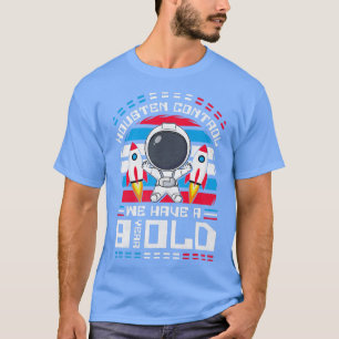 Camiseta 8.º BDay Control Houston Tenemos Un Ast De 8 Años