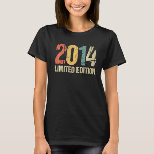 Camiseta 8.º Chica de cumpleaños 8 años 2014 11