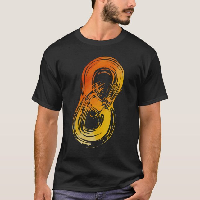 Camiseta 8.º cumpleaños Artista acuarela pintador colorido (Anverso)