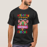 Camiseta 8.º cumpleaños Circus Greatest Birthday Kids Carni<br><div class="desc">8.º Carnaval de Niños de Cumpleaños,  el Circo más Grande.</div>