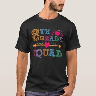 Camiseta 8.º Estudiante De Enseñanza De Grado Squad De Vuel
