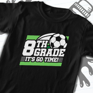 Camiseta 8.º Fútbol De Primer Día De Vuelta A La Escuela