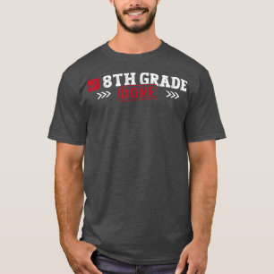 Camiseta 8.º Grado El Último Día de la Escuela 8.º Graduado