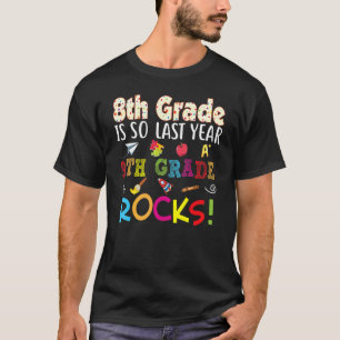 Camiseta 8.º Grado Es Así Que El Año Pasado 9 Motiva De Vue