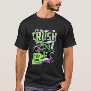 Camiseta 8.º Nacimiento Niño Regalo Estoy Listo Para Aplast
