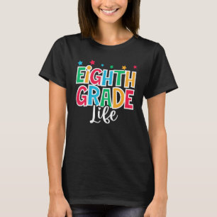 Camiseta 8.º primer día de clases bienvenidos de vuelta a