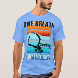 Camiseta 8.º Regalo de Buceo Libre de Pesca de Lanza