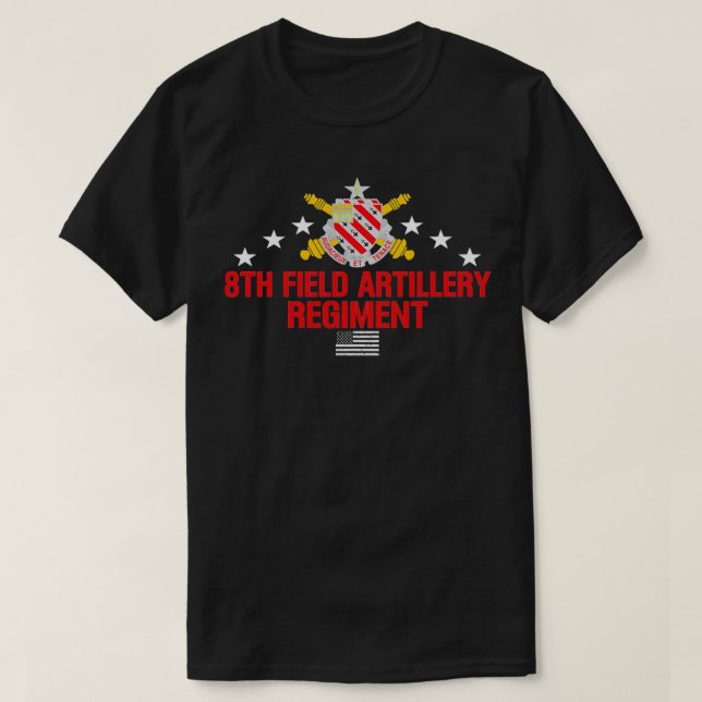 Camiseta 8.º Regimiento de Artillería de Campo (Diseño del anverso)