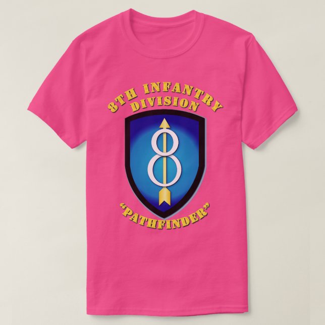 Camiseta 8.º SSI de infantería (Diseño del anverso)